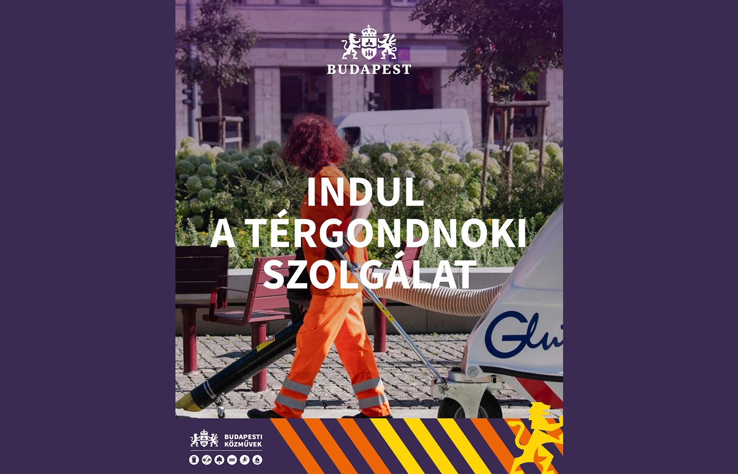 Térgondnok szolgálatot indít a Budapesti Közművek